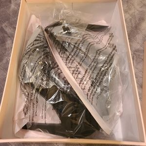 Black suede 3in heels